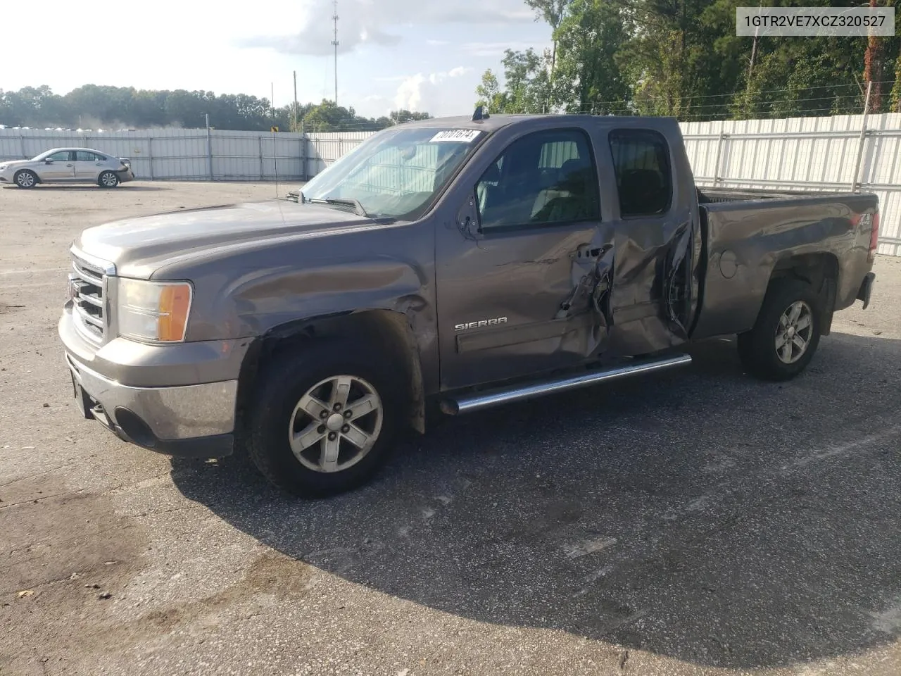 2012 GMC Sierra K1500 Sle VIN: 1GTR2VE7XCZ320527 Lot: 70701674