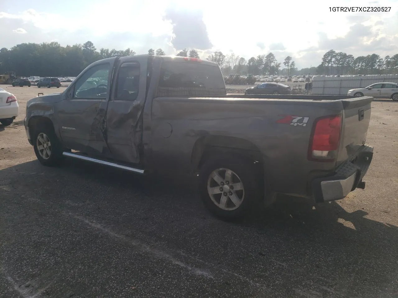 1GTR2VE7XCZ320527 2012 GMC Sierra K1500 Sle