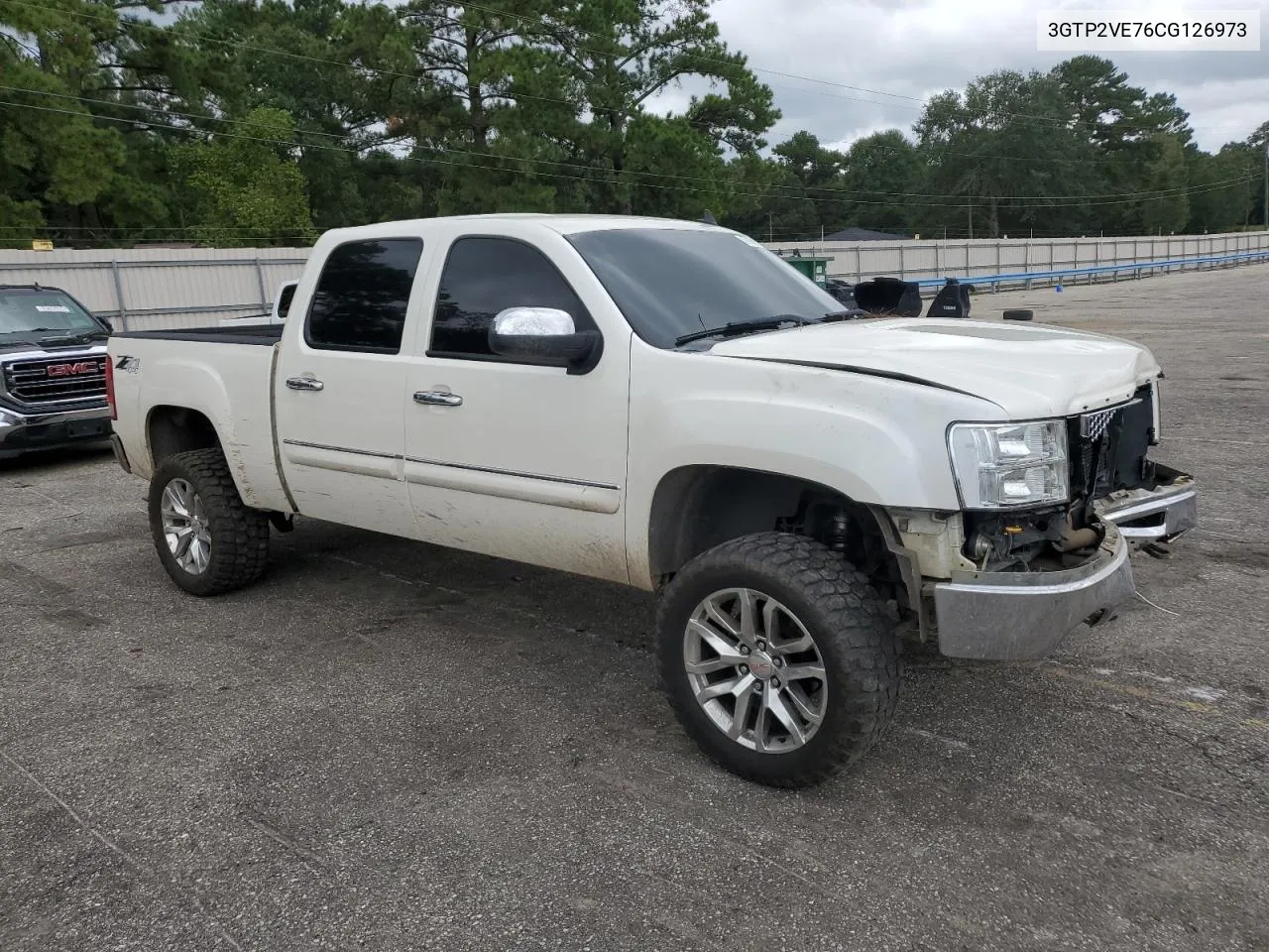 2012 GMC Sierra K1500 Sle VIN: 3GTP2VE76CG126973 Lot: 70991734