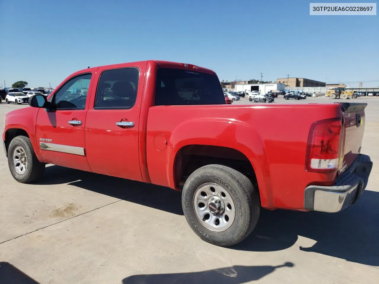 2012 GMC Sierra K1500 Sl VIN: 3GTP2UEA6CG228697 Lot: 71099744