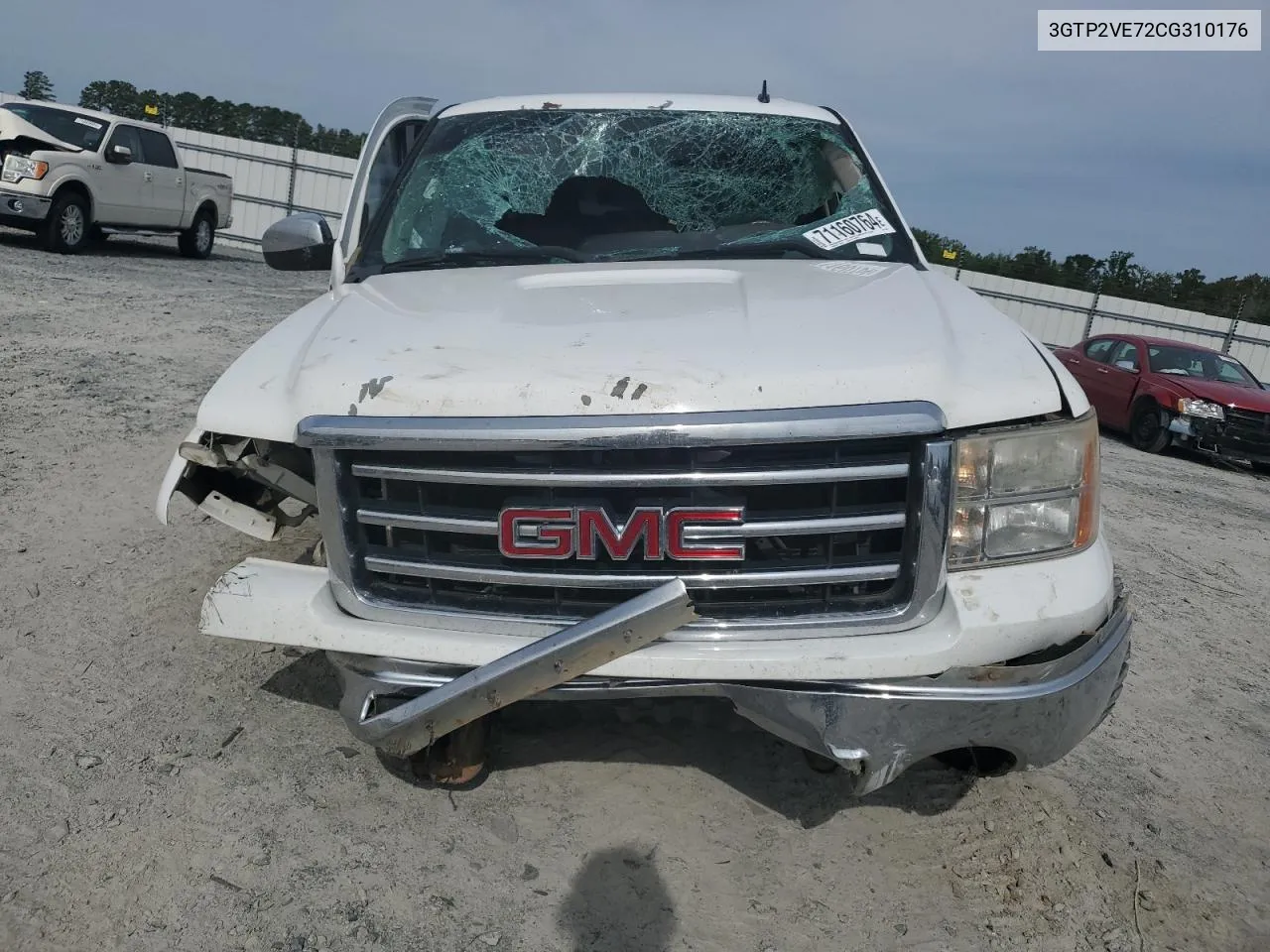 3GTP2VE72CG310176 2012 GMC Sierra K1500 Sle