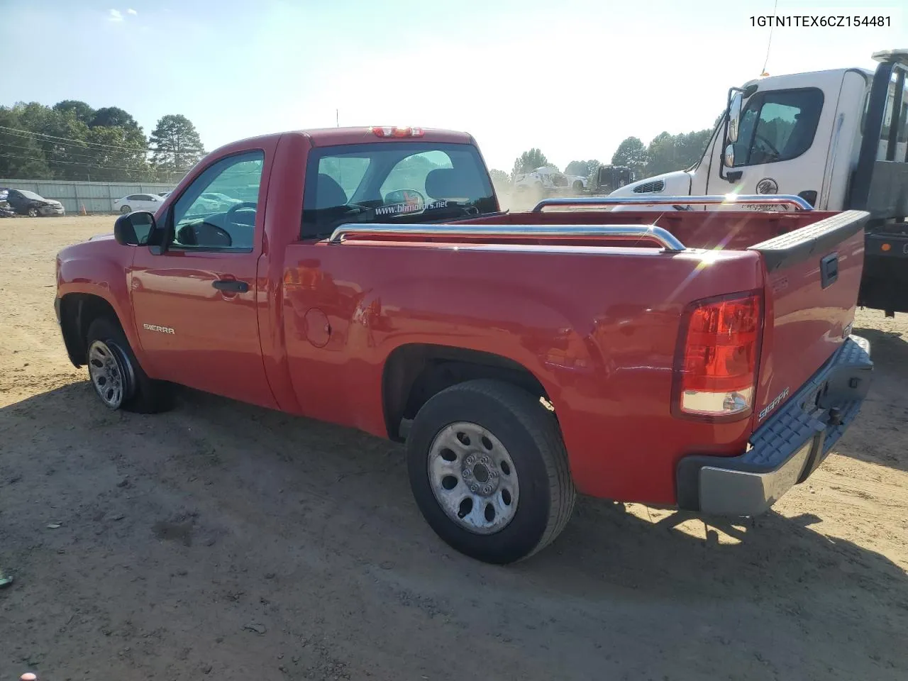 2012 GMC Sierra C1500 VIN: 1GTN1TEX6CZ154481 Lot: 71358434