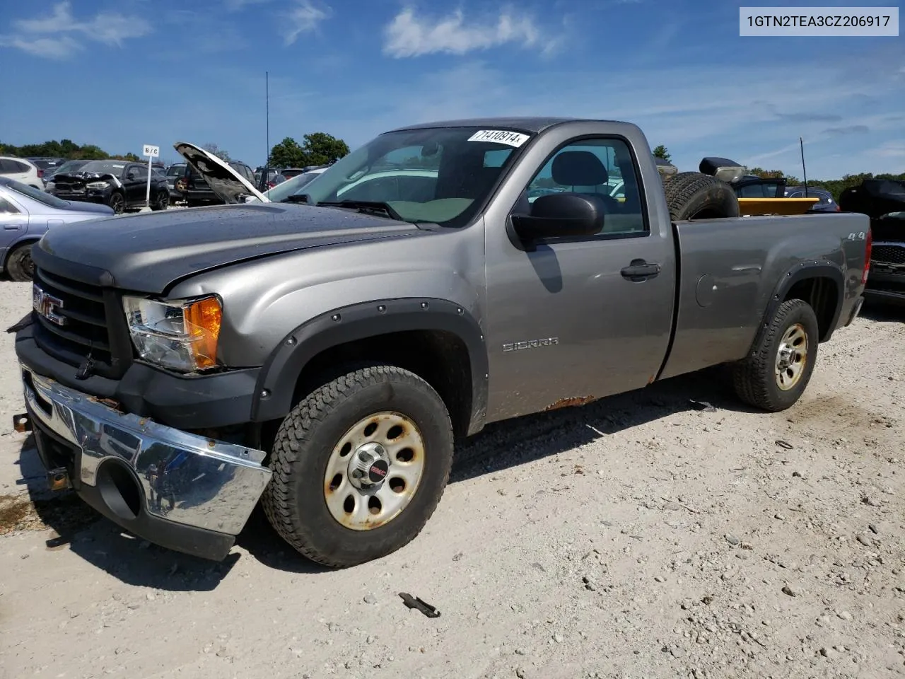 2012 GMC Sierra K1500 VIN: 1GTN2TEA3CZ206917 Lot: 71410914