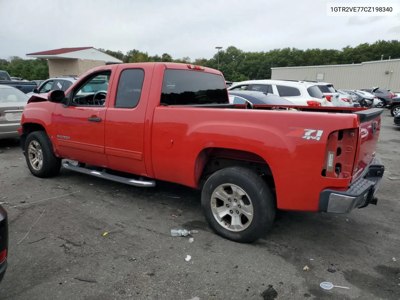 2012 GMC Sierra K1500 Sle VIN: 1GTR2VE77CZ198340 Lot: 71414064