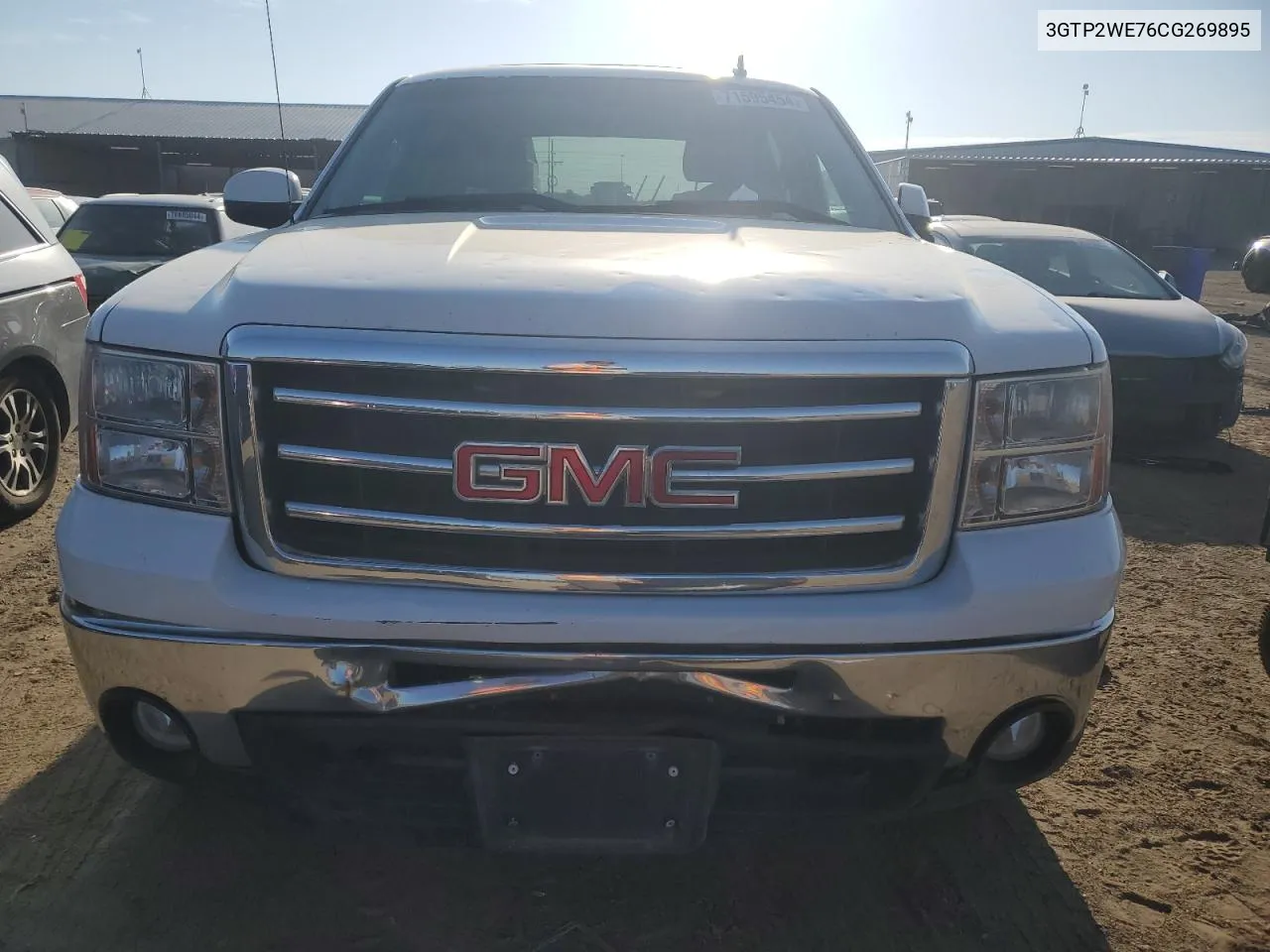 2012 GMC Sierra K1500 Slt VIN: 3GTP2WE76CG269895 Lot: 71595454