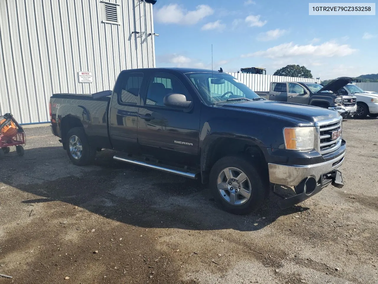 1GTR2VE79CZ353258 2012 GMC Sierra K1500 Sle