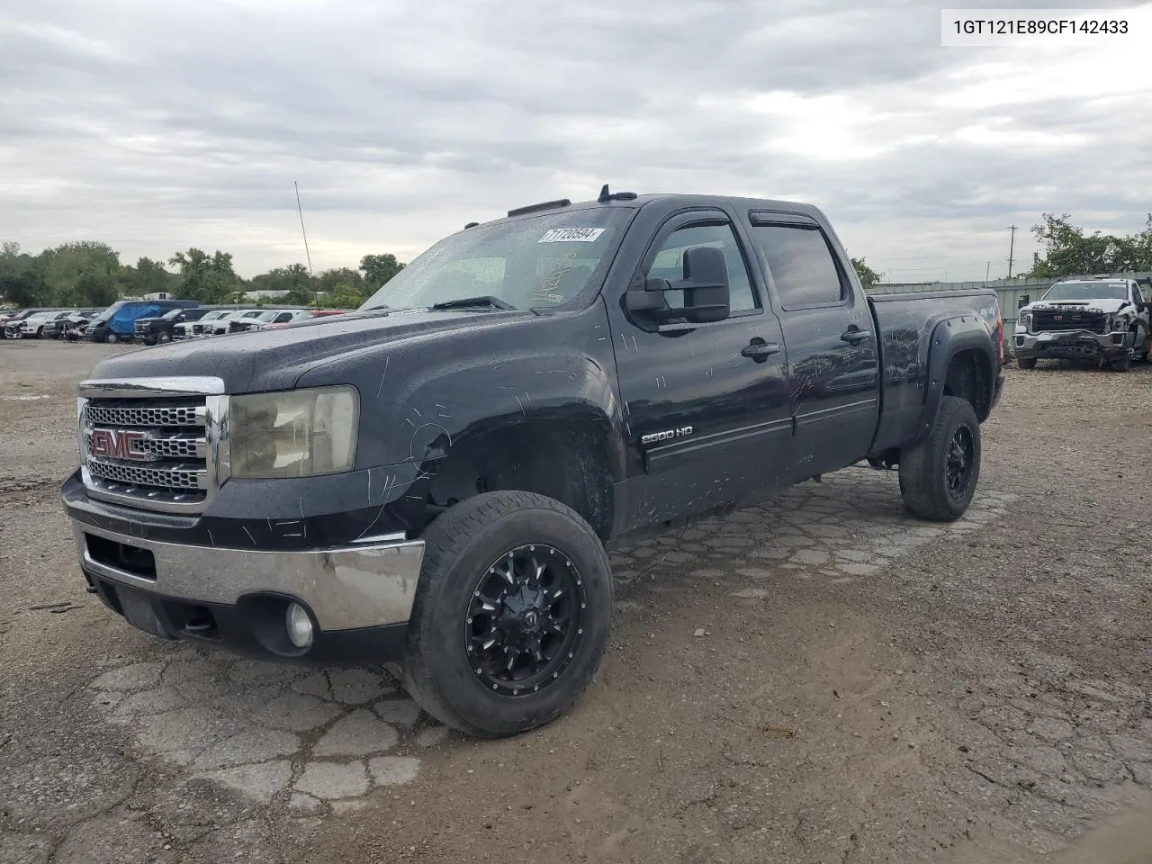 2012 GMC Sierra K2500 Slt VIN: 1GT121E89CF142433 Lot: 71720594