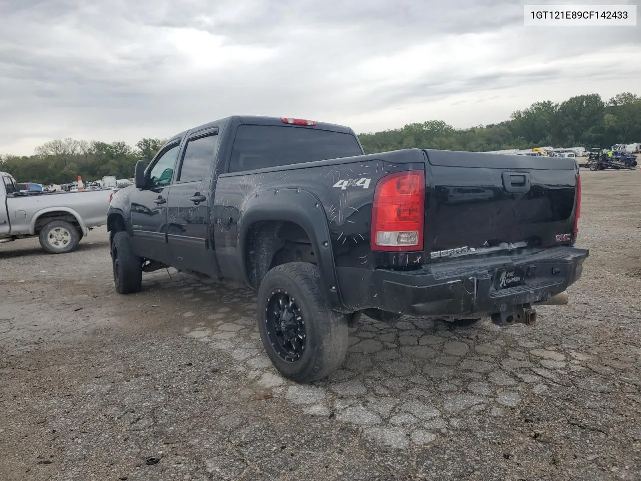 2012 GMC Sierra K2500 Slt VIN: 1GT121E89CF142433 Lot: 71720594