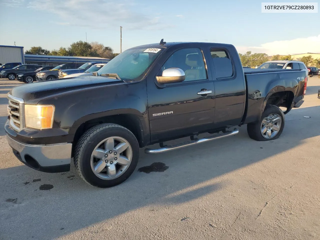 1GTR2VE79CZ280893 2012 GMC Sierra K1500 Sle