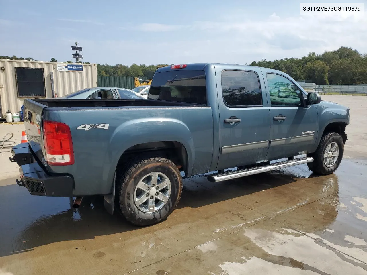 3GTP2VE73CG119379 2012 GMC Sierra K1500 Sle