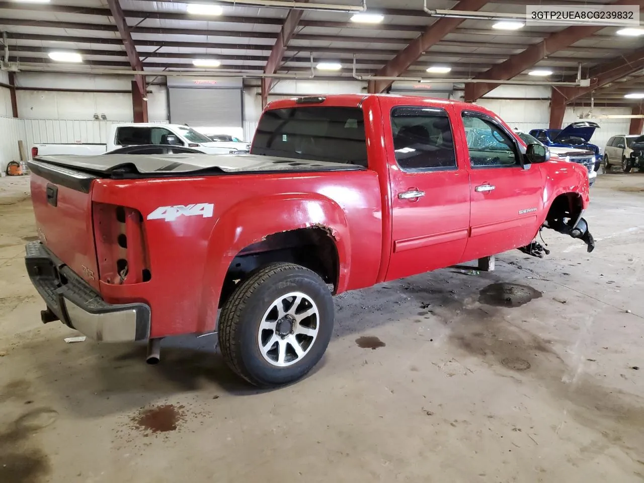 2012 GMC Sierra K1500 Sl VIN: 3GTP2UEA8CG239832 Lot: 72557874