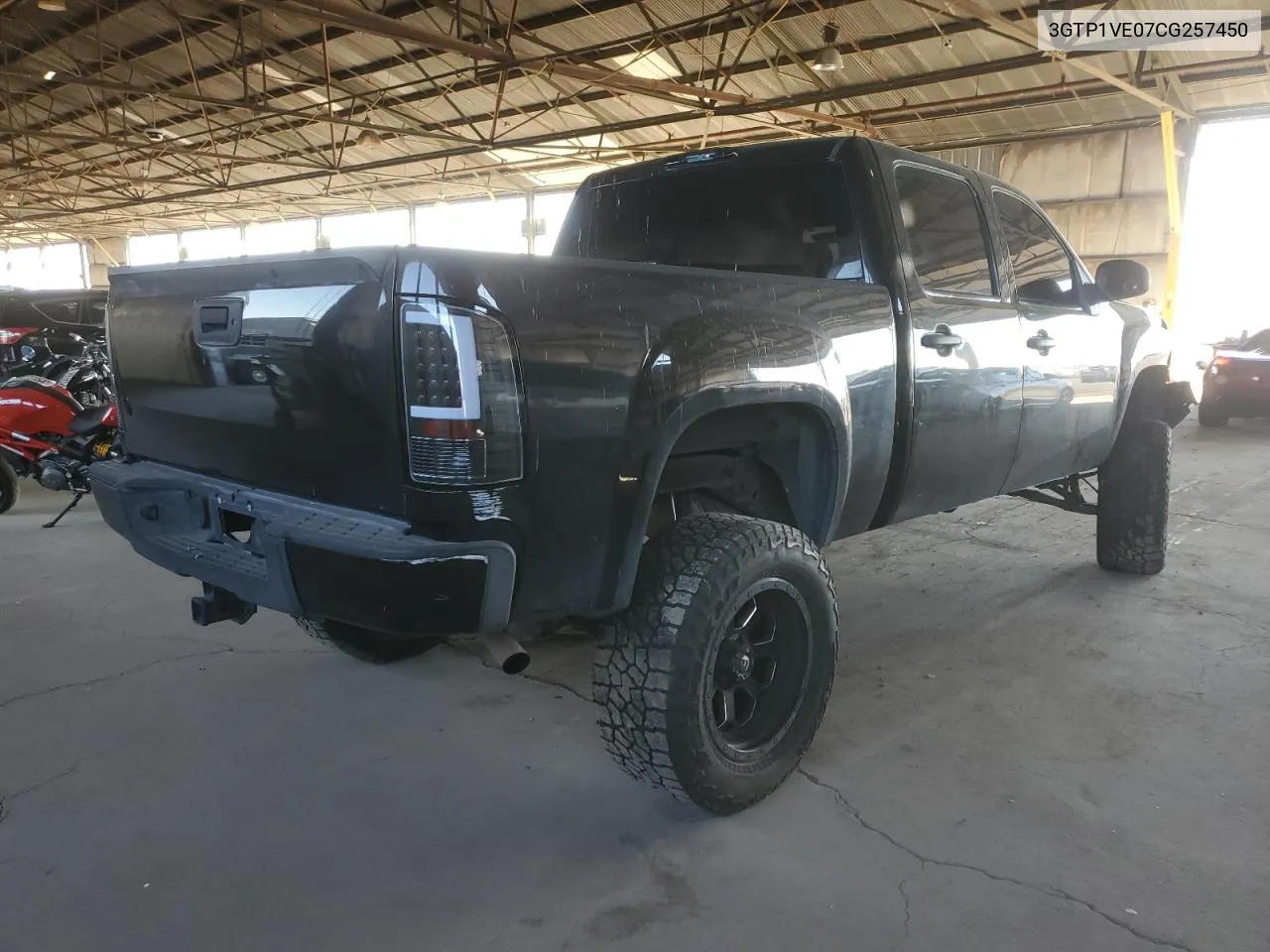 2012 GMC Sierra C1500 Sle VIN: 3GTP1VE07CG257450 Lot: 72789094