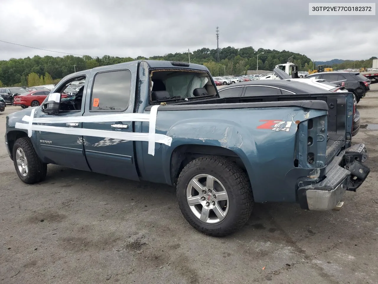 3GTP2VE77CG182372 2012 GMC Sierra K1500 Sle