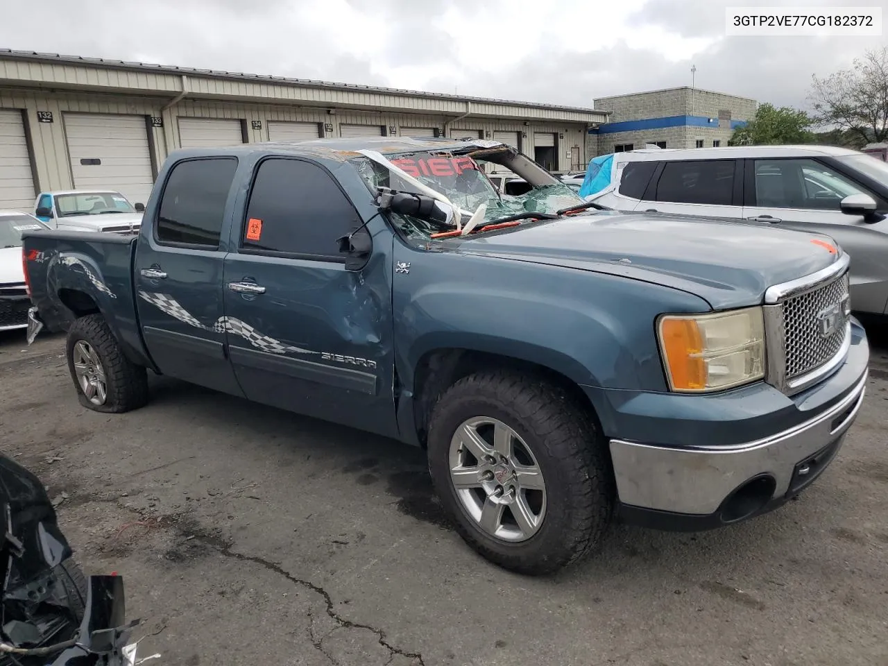 2012 GMC Sierra K1500 Sle VIN: 3GTP2VE77CG182372 Lot: 73113264