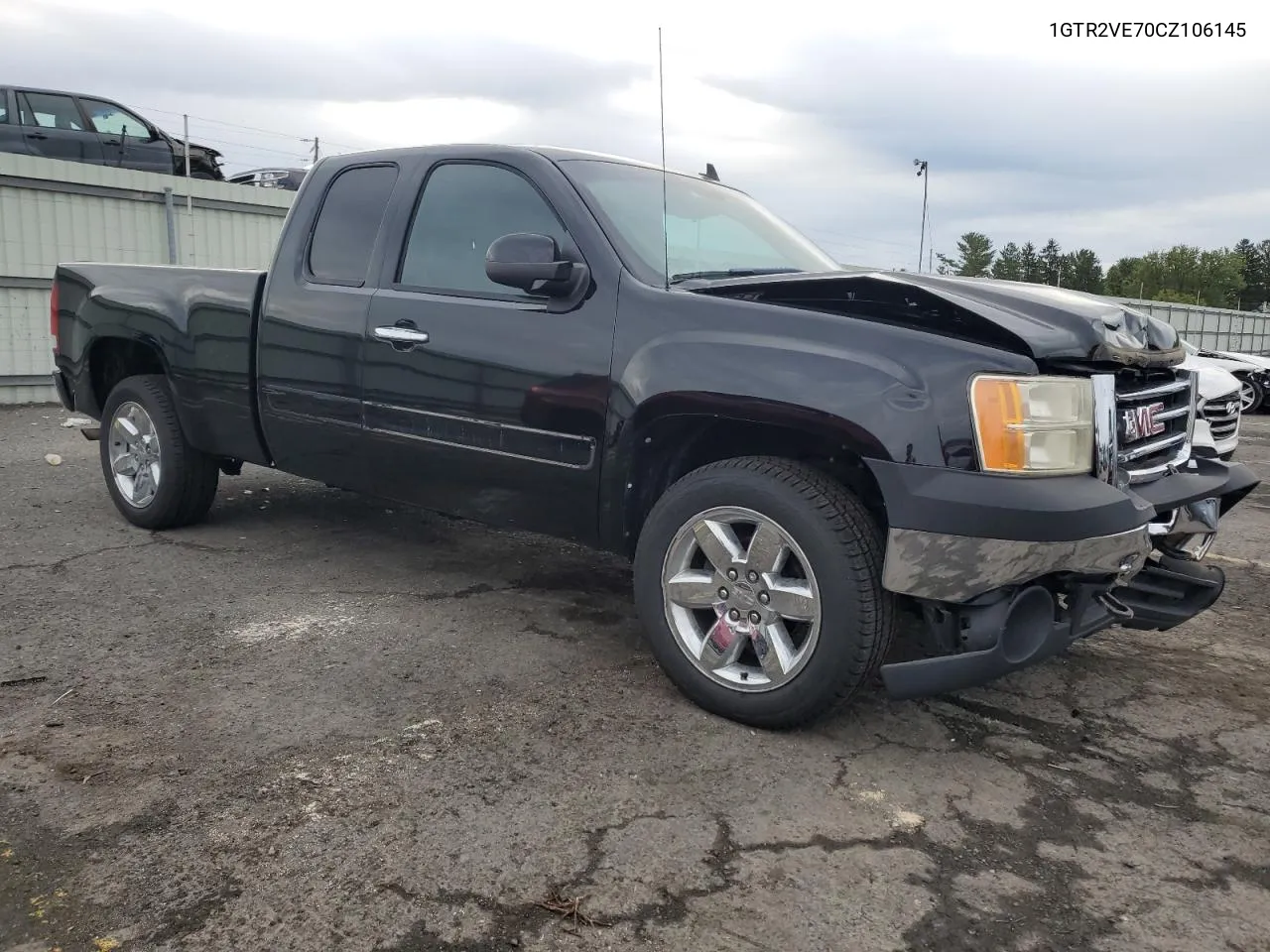 1GTR2VE70CZ106145 2012 GMC Sierra K1500 Sle