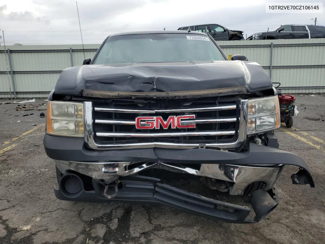 1GTR2VE70CZ106145 2012 GMC Sierra K1500 Sle