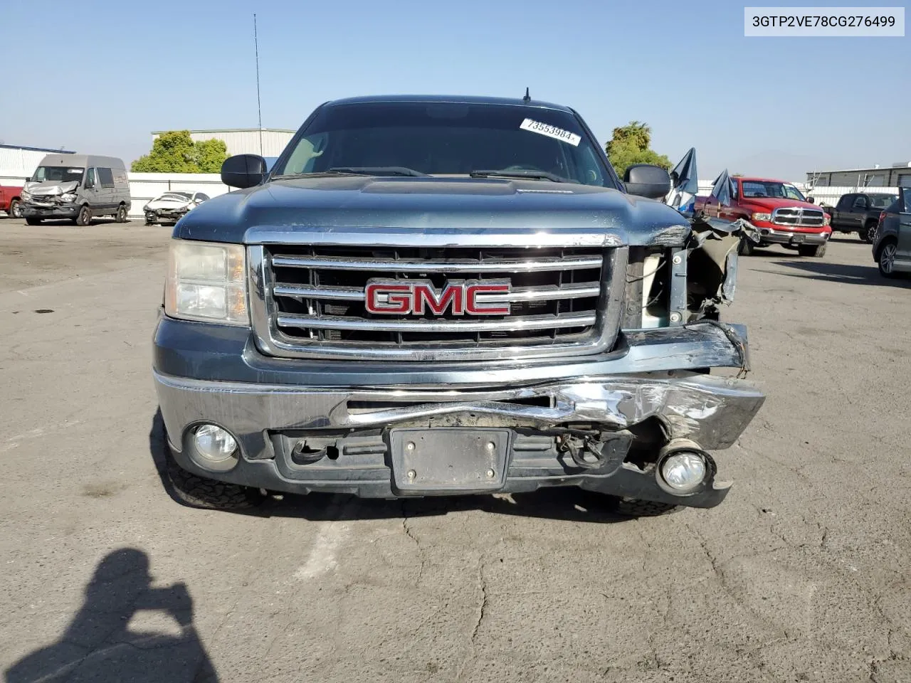 3GTP2VE78CG276499 2012 GMC Sierra K1500 Sle