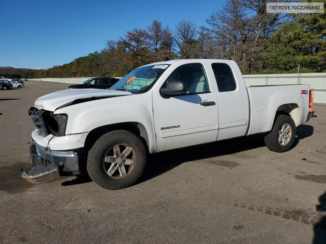 2012 GMC Sierra K1500 Sle VIN: 1GTR2VE70CZ286842 Lot: 73556764