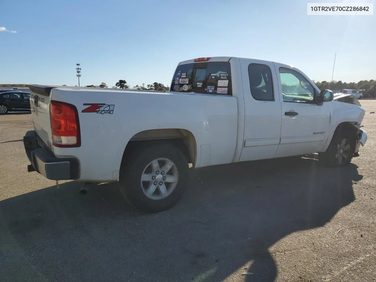 1GTR2VE70CZ286842 2012 GMC Sierra K1500 Sle