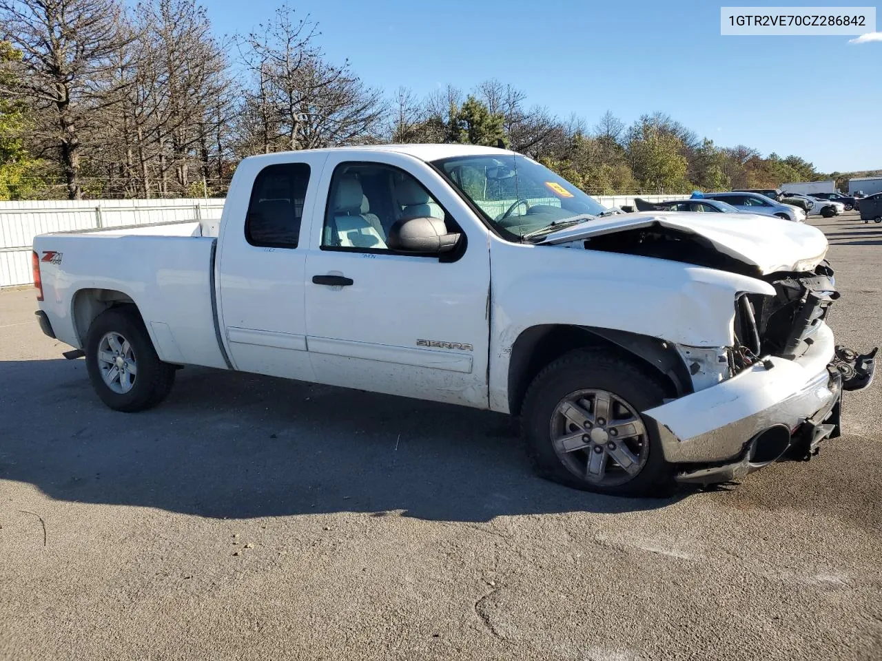 2012 GMC Sierra K1500 Sle VIN: 1GTR2VE70CZ286842 Lot: 73556764