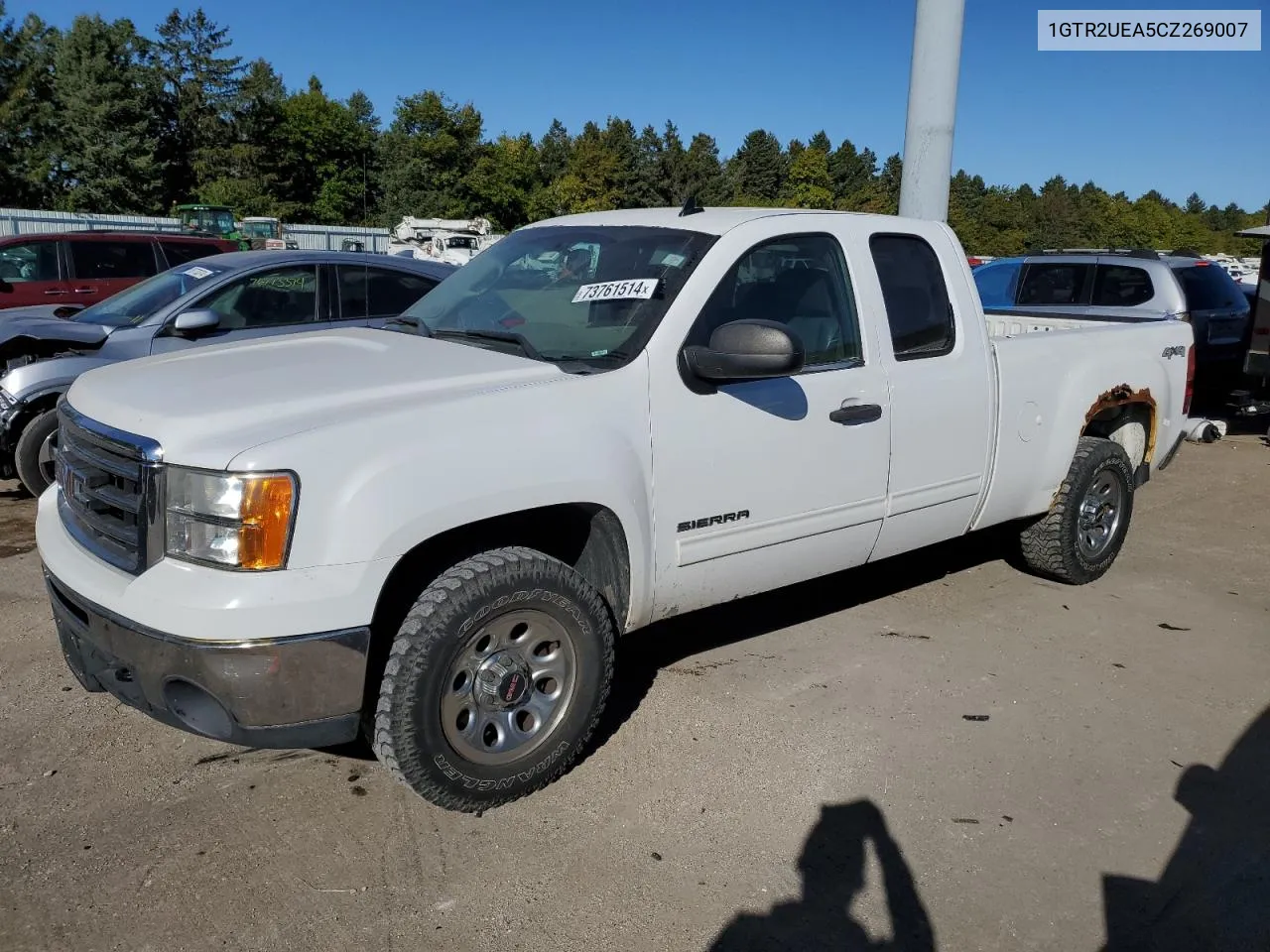 1GTR2UEA5CZ269007 2012 GMC Sierra K1500 Sl