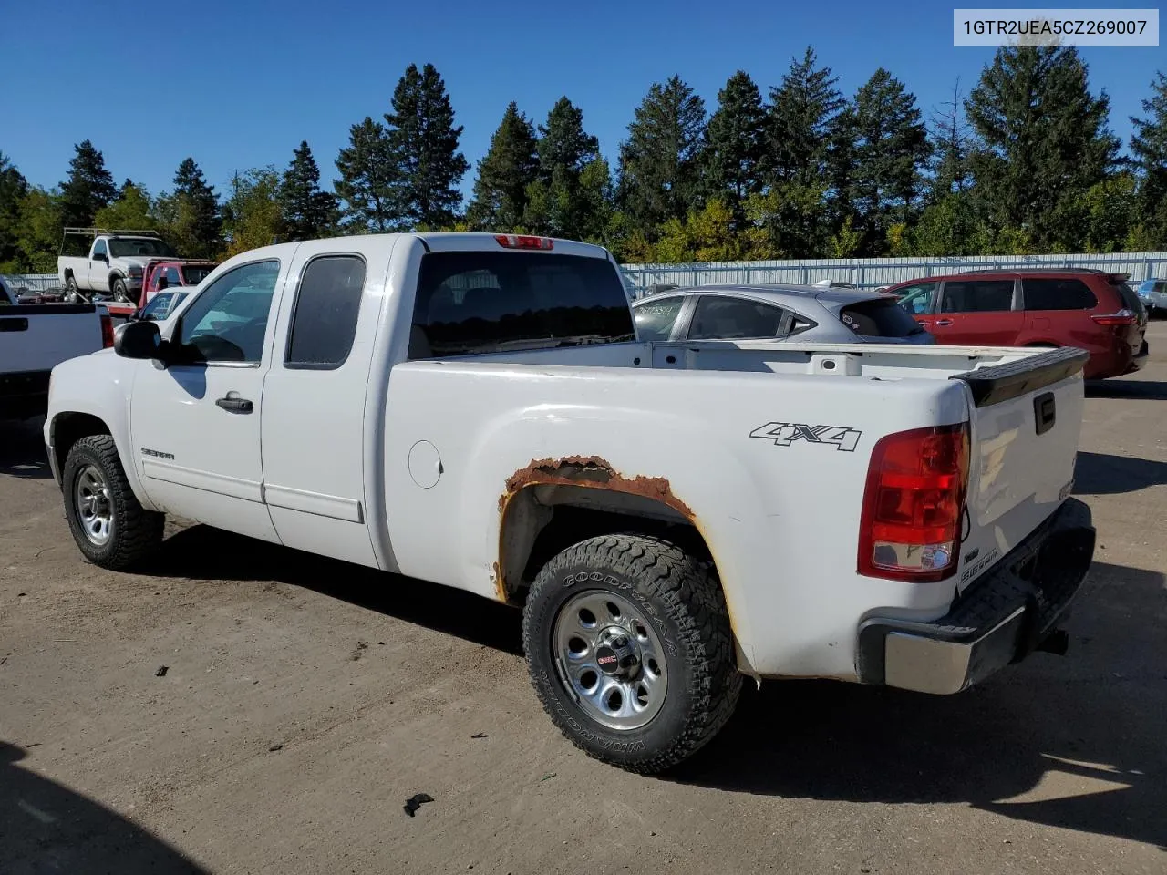 2012 GMC Sierra K1500 Sl VIN: 1GTR2UEA5CZ269007 Lot: 73761514