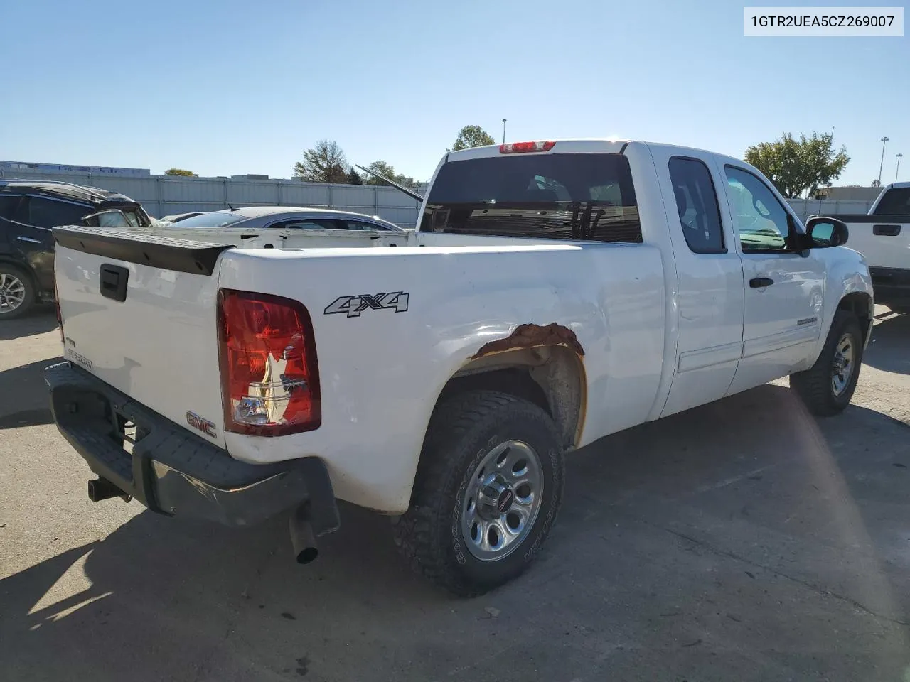 2012 GMC Sierra K1500 Sl VIN: 1GTR2UEA5CZ269007 Lot: 73761514