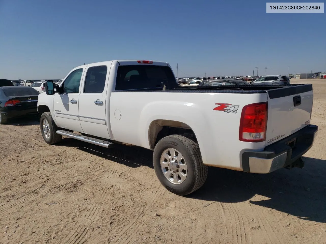 2012 GMC Sierra K3500 Sle VIN: 1GT423C80CF202840 Lot: 73801354