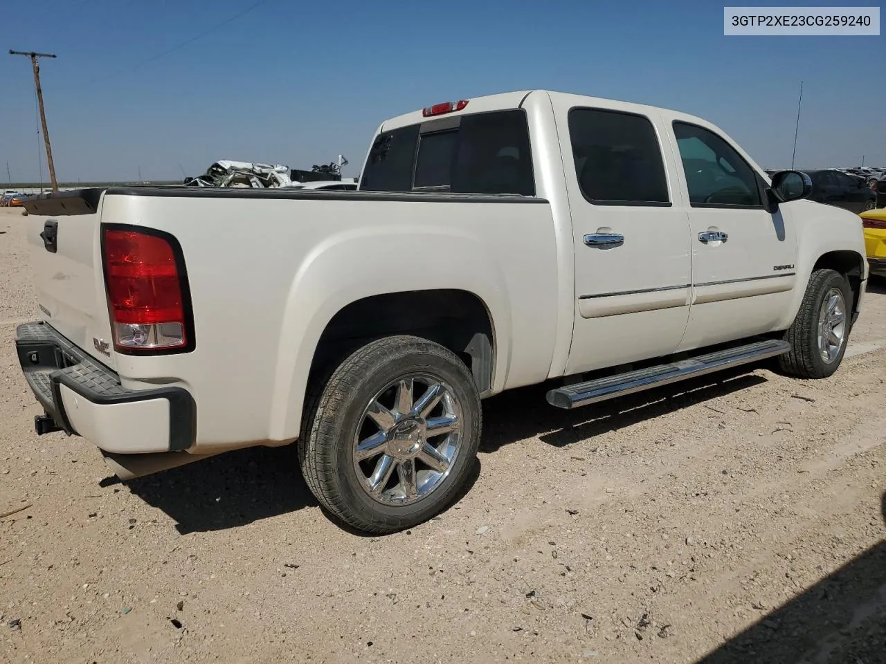 3GTP2XE23CG259240 2012 GMC Sierra K1500 Denali