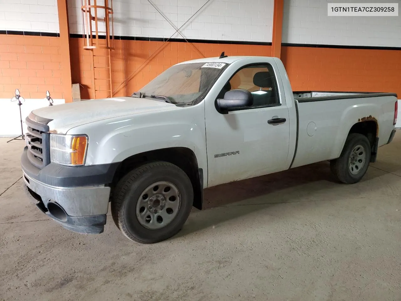 2012 GMC Sierra C1500 VIN: 1GTN1TEA7CZ309258 Lot: 74980134