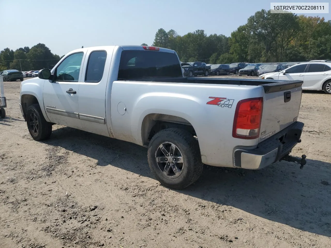 2012 GMC Sierra K1500 Sle VIN: 1GTR2VE70CZ208111 Lot: 75548764