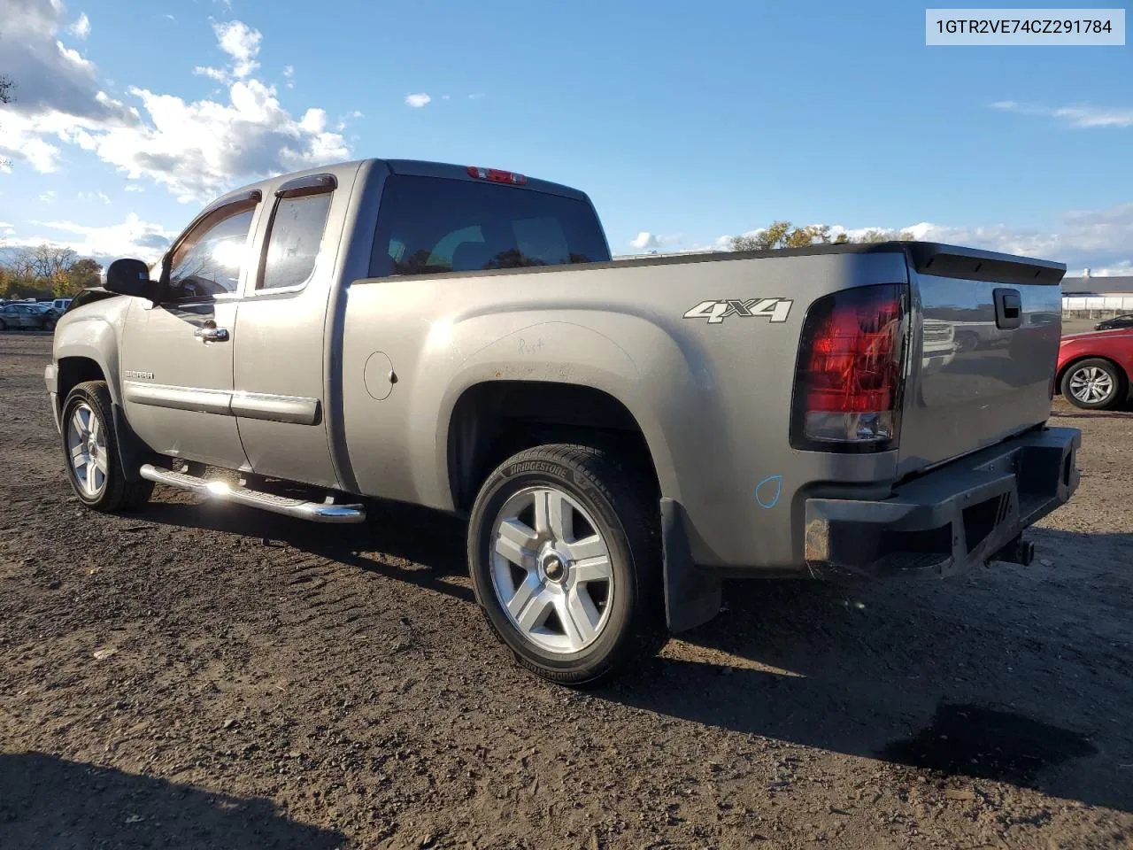 2012 GMC Sierra K1500 Sle VIN: 1GTR2VE74CZ291784 Lot: 75915104