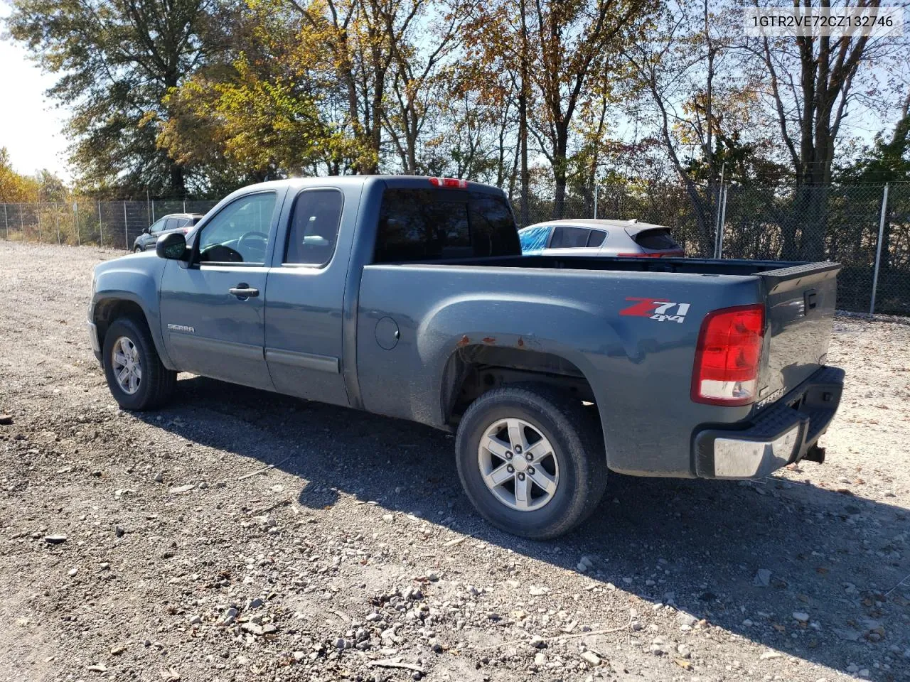 2012 GMC Sierra K1500 Sle VIN: 1GTR2VE72CZ132746 Lot: 75921344