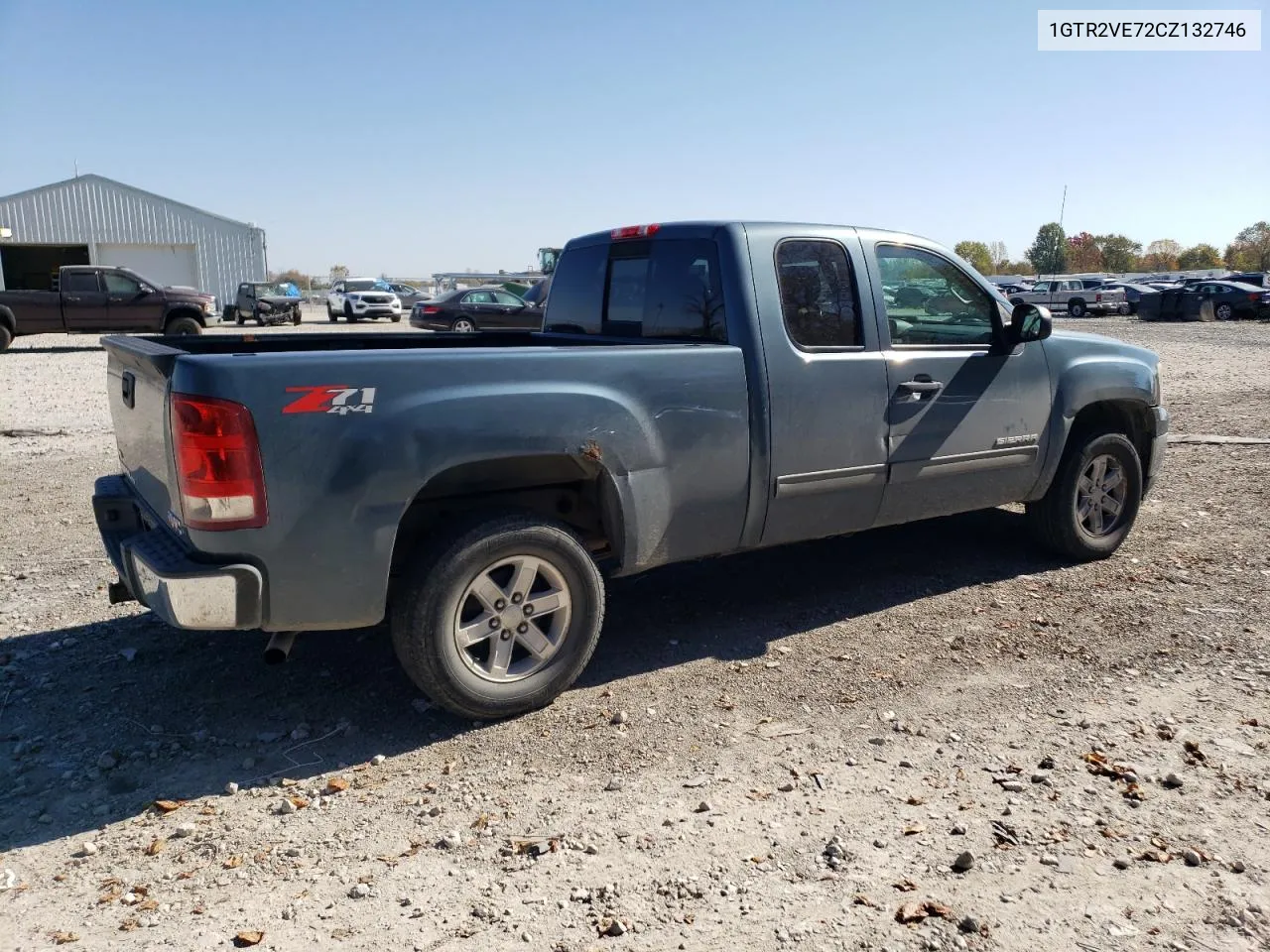 2012 GMC Sierra K1500 Sle VIN: 1GTR2VE72CZ132746 Lot: 75921344