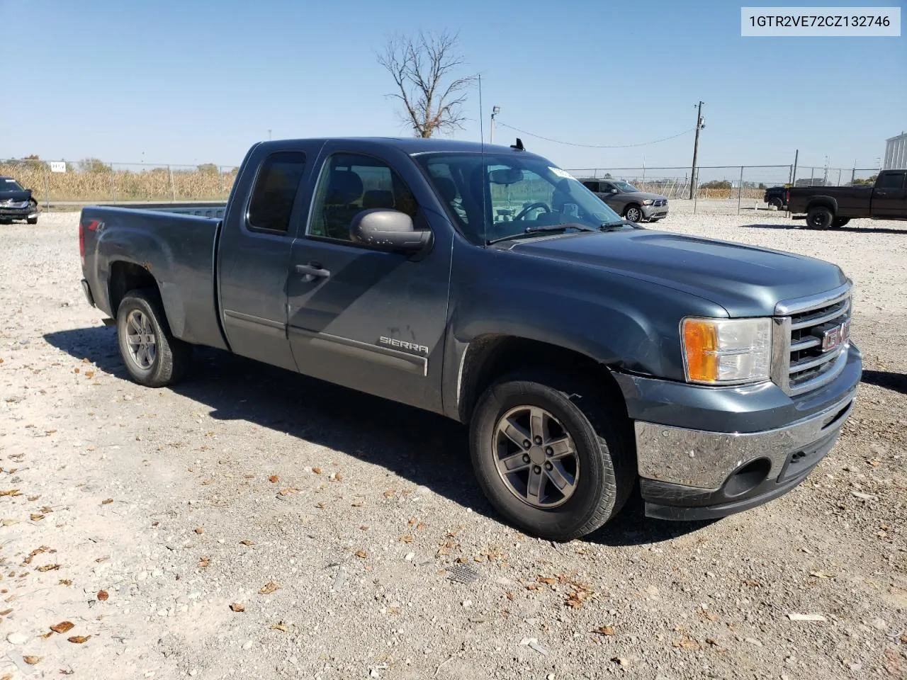 1GTR2VE72CZ132746 2012 GMC Sierra K1500 Sle