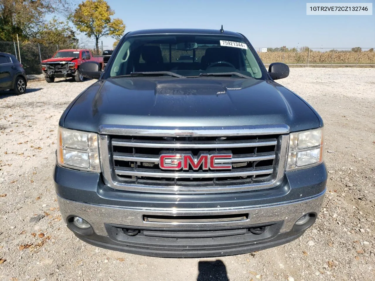 1GTR2VE72CZ132746 2012 GMC Sierra K1500 Sle