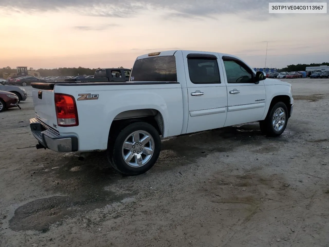 2012 GMC Sierra C1500 Sle VIN: 3GTP1VE04CG113967 Lot: 76071414