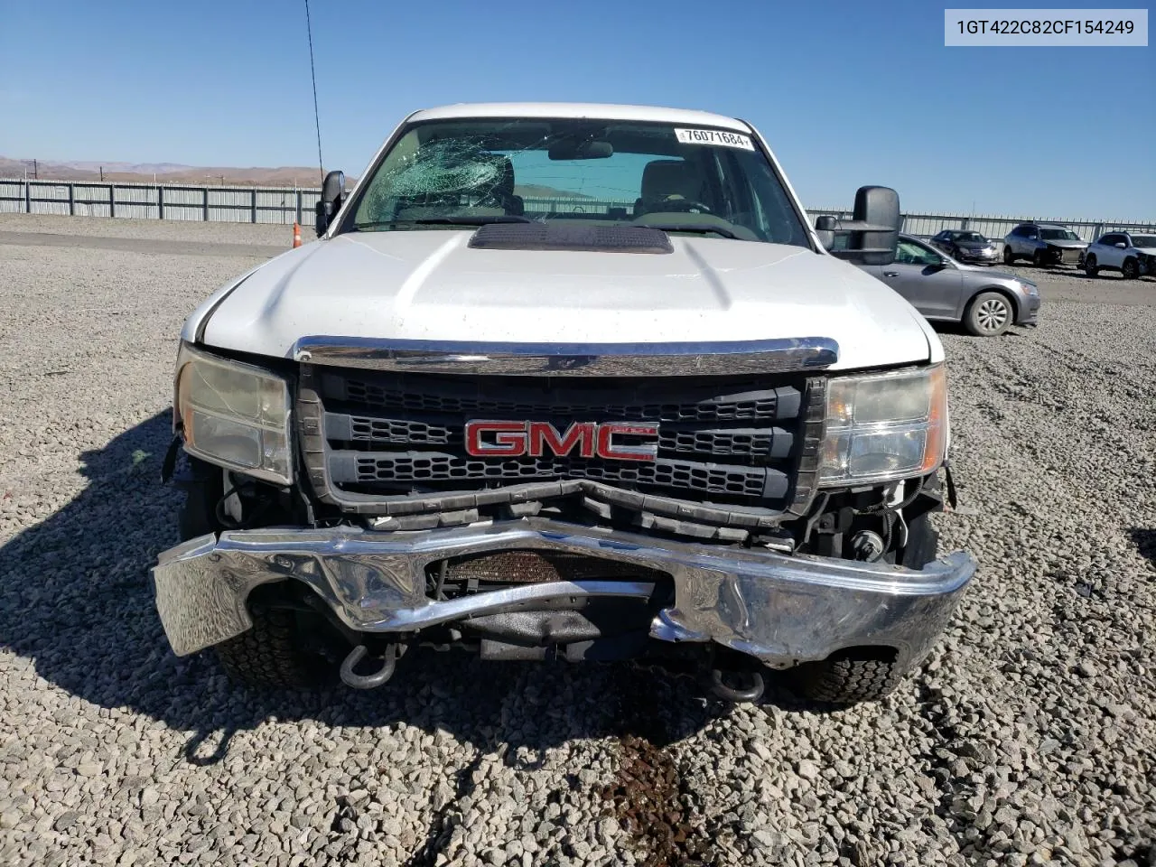 2012 GMC Sierra K3500 VIN: 1GT422C82CF154249 Lot: 76071684