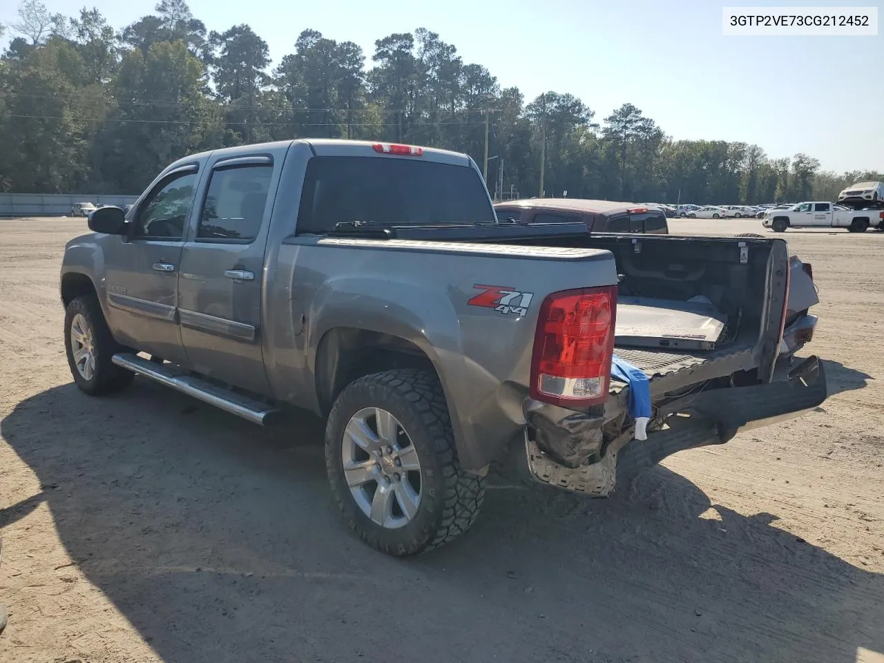 2012 GMC Sierra K1500 Sle VIN: 3GTP2VE73CG212452 Lot: 76112844