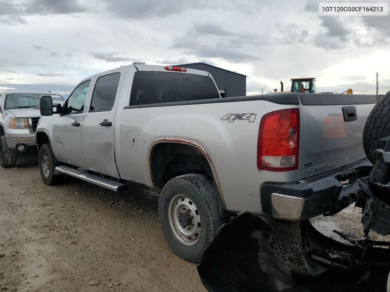 2012 GMC Sierra K2500 Sle VIN: 1GT120CG0CF164213 Lot: 76471784