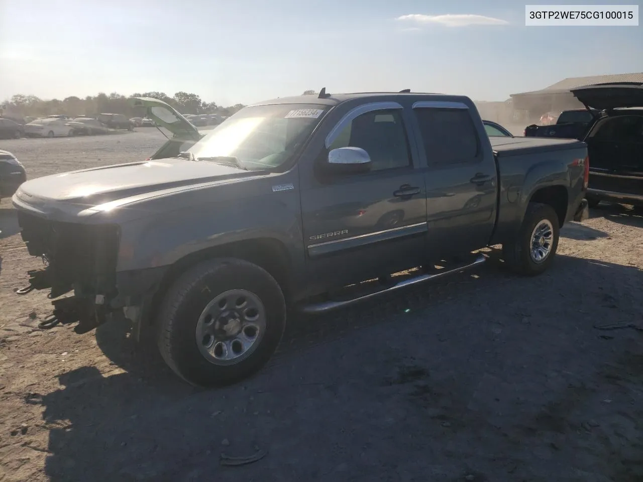 3GTP2WE75CG100015 2012 GMC Sierra K1500 Slt