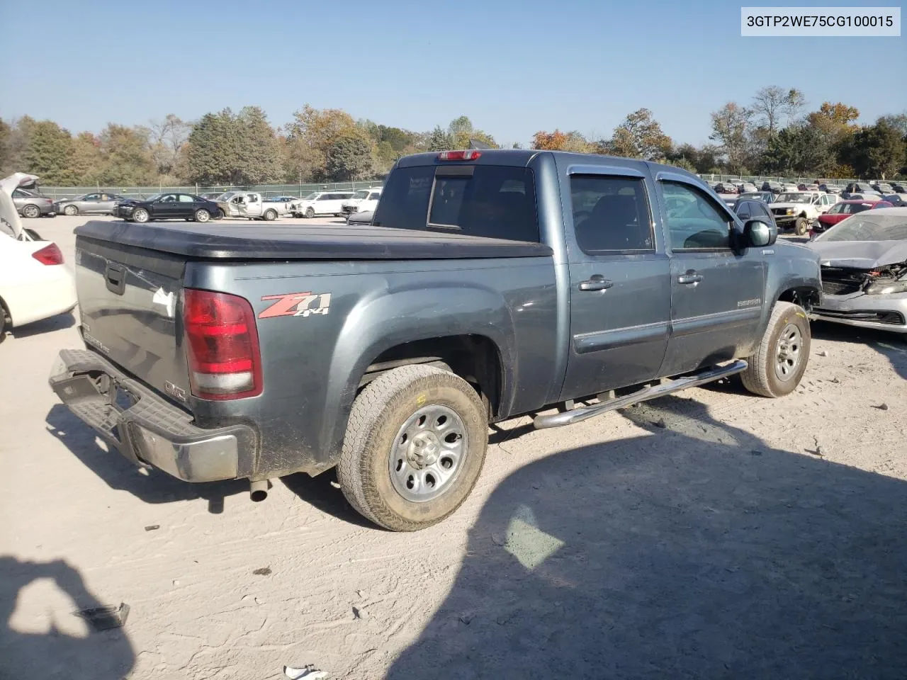 3GTP2WE75CG100015 2012 GMC Sierra K1500 Slt