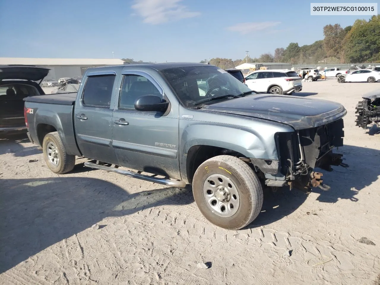 3GTP2WE75CG100015 2012 GMC Sierra K1500 Slt