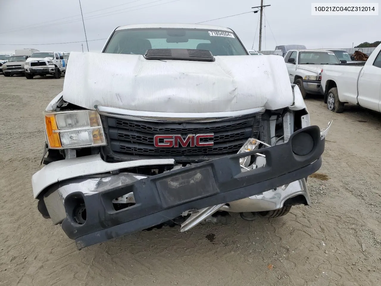 2012 GMC Sierra C2500 Heavy Duty VIN: 1GD21ZCG4CZ312014 Lot: 78070104