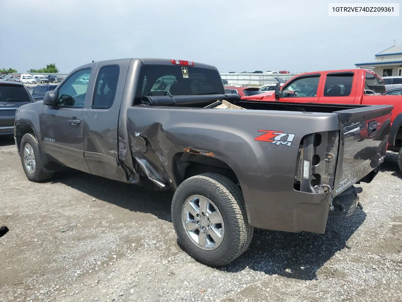 1GTR2VE74DZ209361 2013 GMC Sierra K1500 Sle