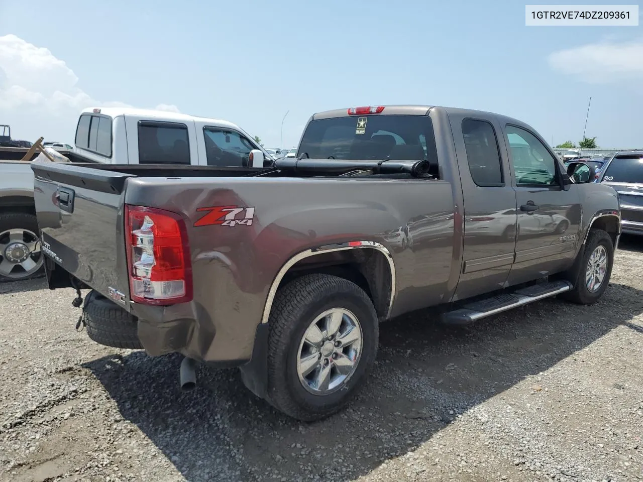 2013 GMC Sierra K1500 Sle VIN: 1GTR2VE74DZ209361 Lot: 53189584