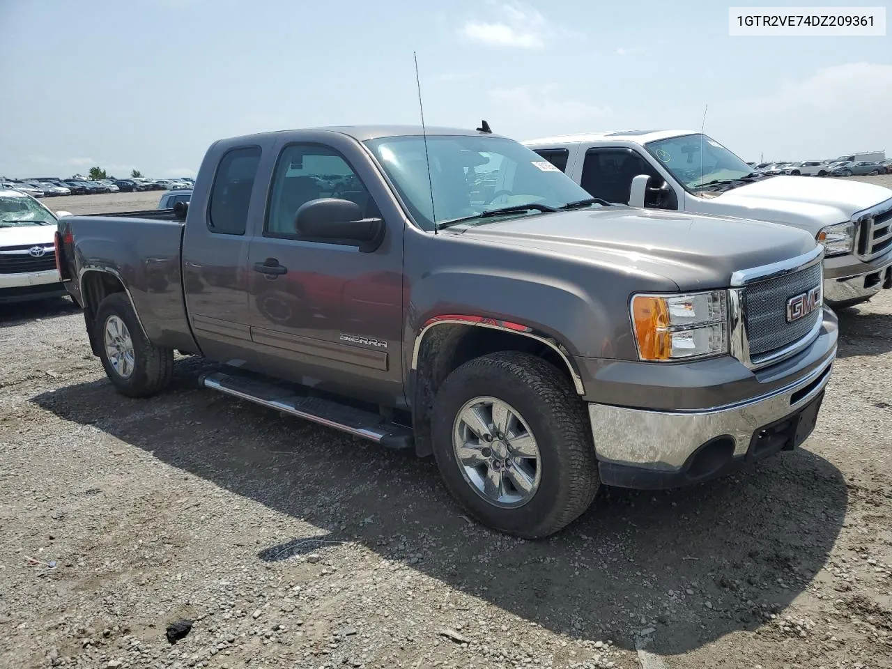 2013 GMC Sierra K1500 Sle VIN: 1GTR2VE74DZ209361 Lot: 53189584