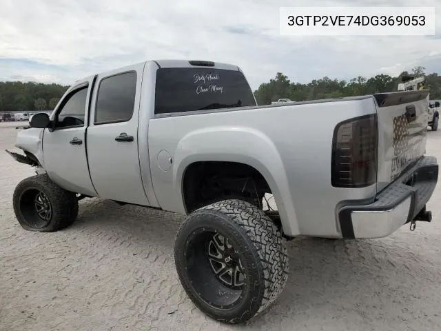 3GTP2VE74DG369053 2013 GMC Sierra K1500 Sle