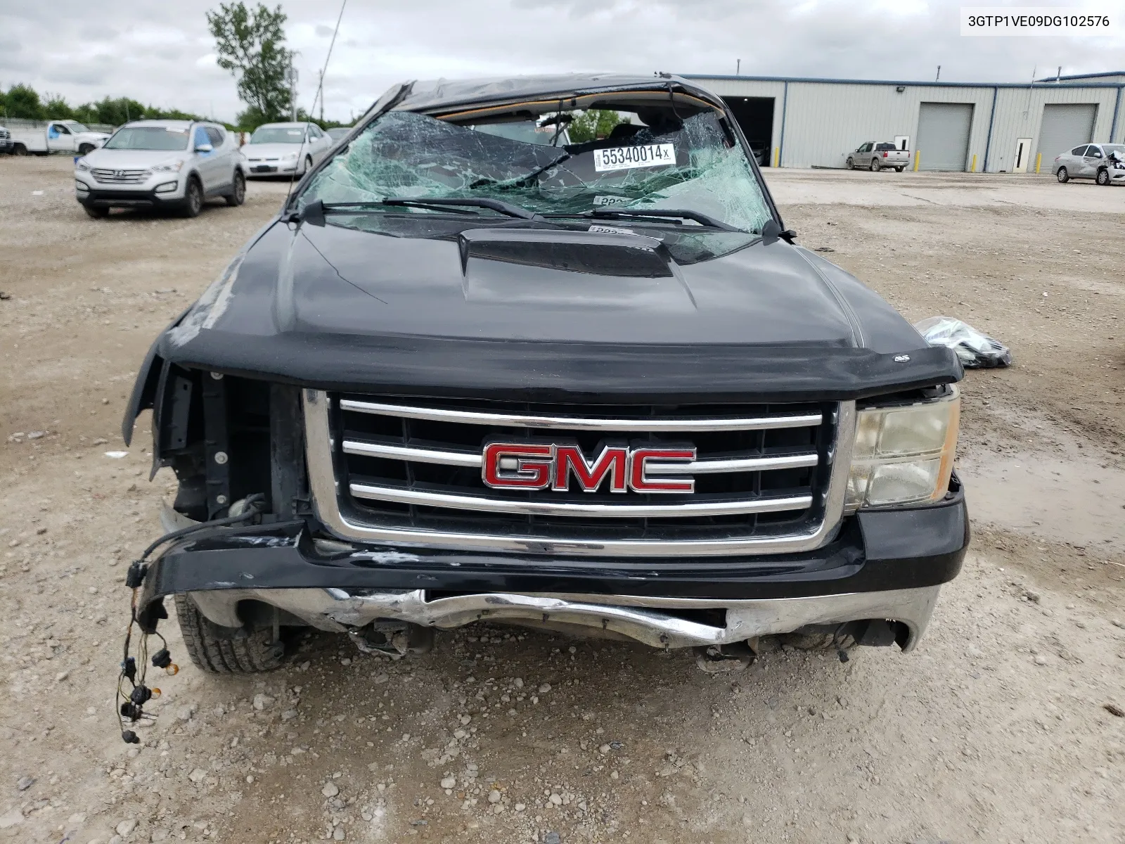 2013 GMC Sierra C1500 Sle VIN: 3GTP1VE09DG102576 Lot: 55340014