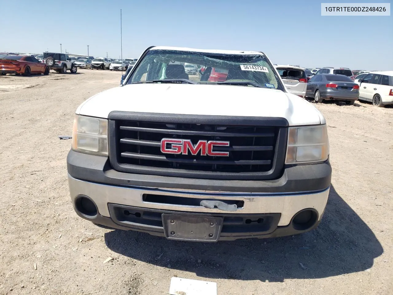 2013 GMC Sierra C1500 VIN: 1GTR1TE00DZ248426 Lot: 56143734